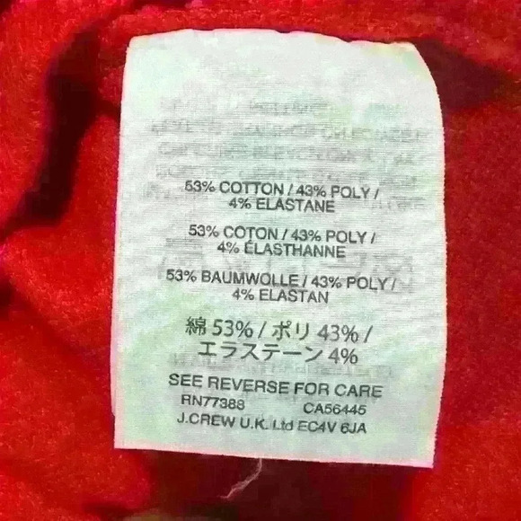 Madewell Skylark Cold Shoulder Red Swing Top Size Small #618-5 - Picture 8 of 8